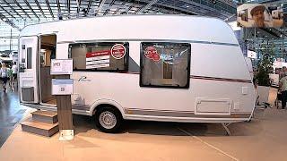 Bürstner Premio 470 TS Caravan Burstner RV Caravan Camping travel trailer walkaround + inside V1664