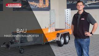 Maschinentransporter | Wörmann Bau