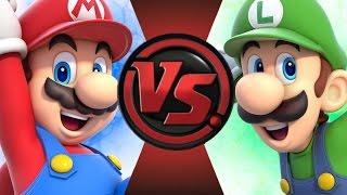 MARIO vs LUIGI! Cartoon Fight Club Episode 51