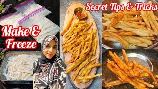 French Fries Recipe in Tamil | Crispy French Fries at Home with Secret Tips &Tricks