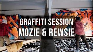 GRAFFITI SESSION: MOZIE / REWSIE