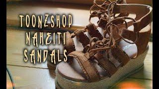 TOONZSHOP  Naheiti sandals  Unboxing, review, try-on