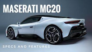 Maserati MC20 specs and features performance and more| meno