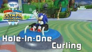 Mario & Sonic at the Olympic Winter Games Sochi 2014 [Wii U] - Hole-In-One Curling