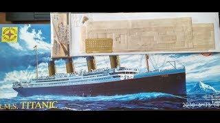 Обзор дополнение Titanic 1/400 WooD Hunter W40002с  деревянная палуба