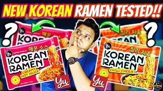 BEST KOREAN RAMEN in INDIA?  Yu Korean Ramen Review