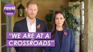 Prince Harry and Meghan Markle Issue Sombre Statement in New Joint Video