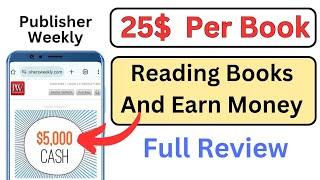 publishers weekly earn money | get paid to read books online | online paise kaise kamaye 2024