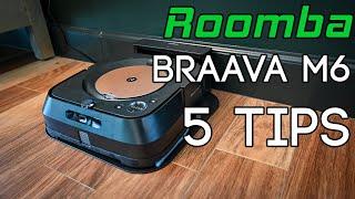 iRobot Mop Braava M6 Review | 5 Tips to cleaner floors