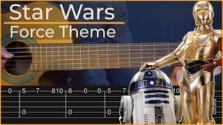 Star Wars - Force Theme (Simple Guitar Tab)