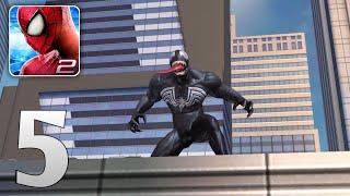 THE AMAZING SPIDER-MAN 2 GAMEPLAY WALKTHROUGH PART 5 - CHAPTER 5 BOSS FIGHT WITH VENOM (ANDROID,IOS)