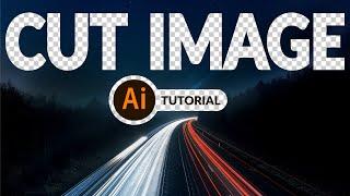 How to Cutout Text From Image in Illustrator | Tutorial