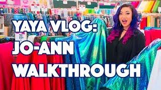 Yaya Han Vlog: Jo-Ann Walkthrough - Cosplay Fabrics!