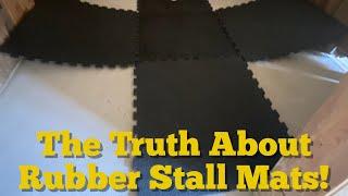 The Truth About Rubber Horse Stall Mats!