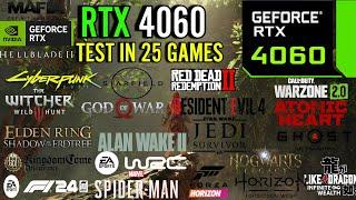 RTX 4060 in 2024 - 25 Games Tested