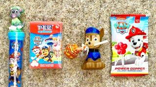 Candy Surprise Box Sweets & Toys ASMR • Yummy Lollipop Unpacking • Satisfying Paw Patrol Video