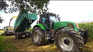 Claas Jaguar 950 Plus vs mit Stalk Buster die Maisernte mit Deutz & Fendt Teamwork bei Silage 2023!