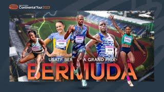 Camacho-Quinn, Davis-Woodhall and Gardiner breeze to wins in Bermuda | Continental Tour Gold 2023