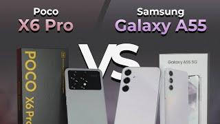 Poco X6 Pro VS Samsung A55 - Что покупать в 2024 году?!