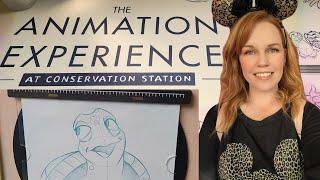 Animal Kingdom's Animation Experience at Conservation Station ️