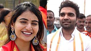 Ananya Nagalla And Anchor Pradeep Machiraju Visits Tirumala Temple | Daily Culture