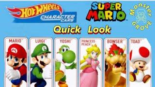 Hot Wheels Super Mario Character Cars