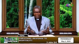 DAILY FOUNTAIN DEVOTIONAL OF MAY 02, 2024 - THE REV'D. DR. DAVID IBITAYO