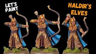 How to paint Haldir's Elves  - The Lord of the Rings Middle Earth SBG