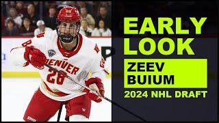 ZEEV BUIUM Highlights | 2024 NHL Draft