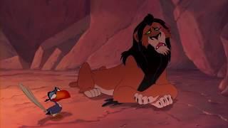 The Lion king HD -scene, Scar Mufasa and Zazu