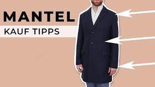 TOP 5 MANTEL KAUF TIPPS ● STYLING TIPPS für MÄNNER