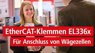 EtherCAT-Klemmen für den Anschluss von Wägezellen