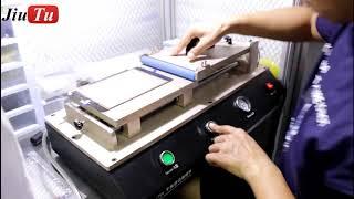 How to repair Ipad ?Jiutu OCA Film Laminator Machine For Ipad,iPad pro .