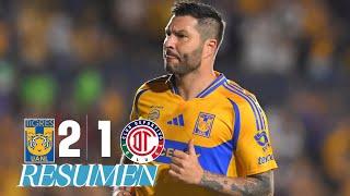 TIGRES 2-1 TOLUCA J16 | Tigres arrebata el segundo lugar