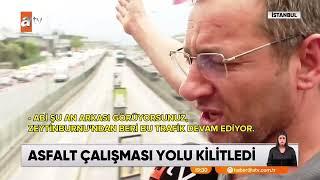 Haliç Köprüsü felç oldu