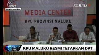 KPU Maluku Resmi Tetapkan DPT