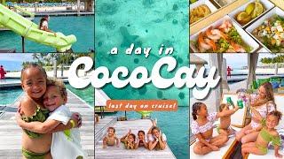 The PERFECT DAY at COCOCAY ️ #travel #islandlife #vlog #familytravel