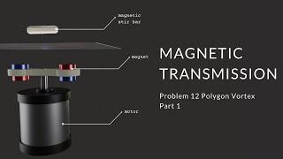 Magnetic Transmission IYPT 2020 Problem 12 Polygon Vortex Demonstration Part 1