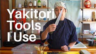 The Equipment I Use For Yakitori - Quick Video -