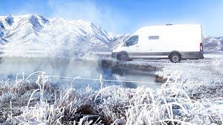 Van Camping in -14 Degrees | Winter Van Life