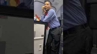 Flight Attendant Distracts Passengers With Hilarious Safety Instructions