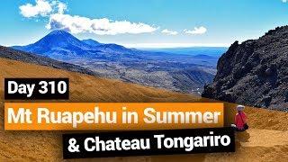  Chateau Tongariro & Mt Ruapehu in Summer – New Zealand's Biggest Gap Year