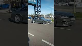 Cars Entering Japfest at Silverstone