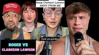 TikTok’s Biggest Beggar VS Clarkson Lawson | Roger Back at It