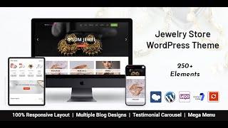 Jewelry WordPress Themes to make jewelry store Website