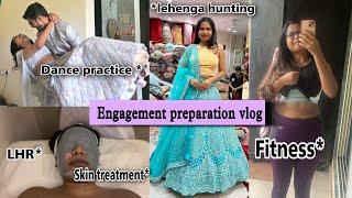 My Engagement Preparation Vlog - Lehenga hunting in Chandni chowk, LHR, Dance Practice & much more
