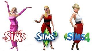  Sims 1 vs Sims 3 vs Sims 4 : Celebrity