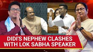 'Modi Govt On Borrowed Time':  Om Birla Vs TMC MP Abhishek Banerjee Clash Goes Viral | Watch