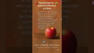 Полезности одного яблока в день. #Shorts #Шортс #Рецепты