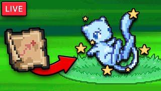 Shiny Hunting Mew in Pokémon Emerald | Old Sea Map Mystery Gift Event